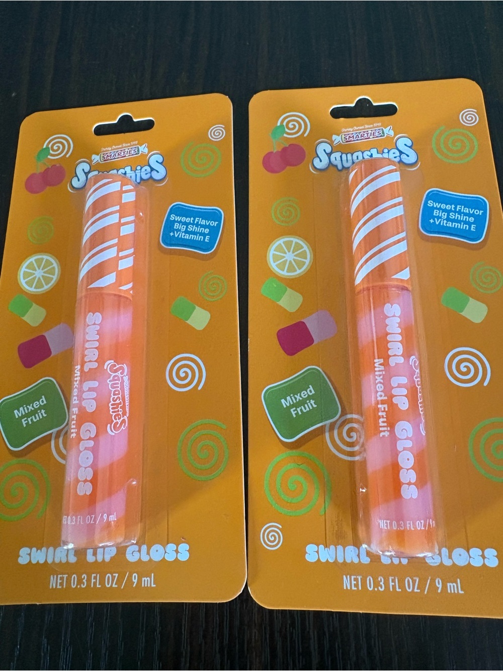 Swirl Lip Gloss — Mixed Fruit Orange Shine